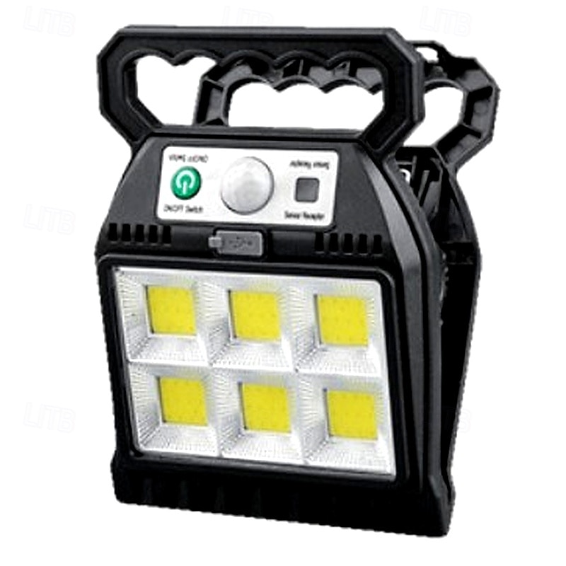 Tragbare Solar-Klemmleuchte, solarbetriebene Klemmleuchte für den Außenbereich, wasserdicht, mit Bewegungsmelder und 3 Leuchtmodi für Terrasse, Garten, Zaun und Zelt 2026 - $17.99 –P3