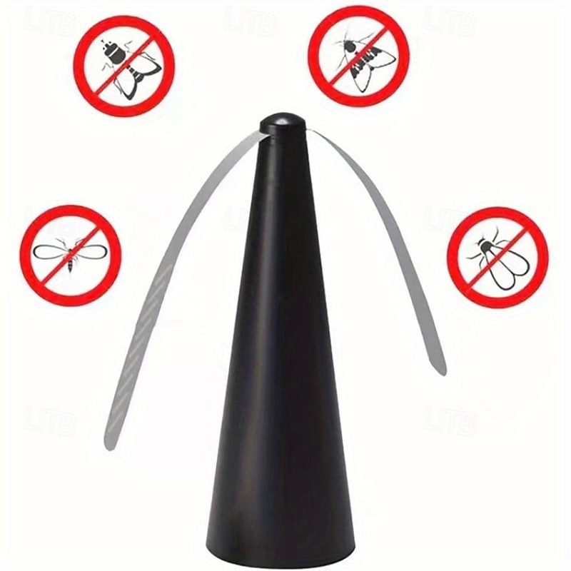 3 Pack Fly Fan for Tables, Tabletop Fly Repellent Fan to Keep Flies and Bugs Away from Food, Portable Chemical-Free Bug Deterrent Fan for Outdoor Dining, BBQ, Picnic, Parties, Indoor Use 2026 - $56.99 –P1