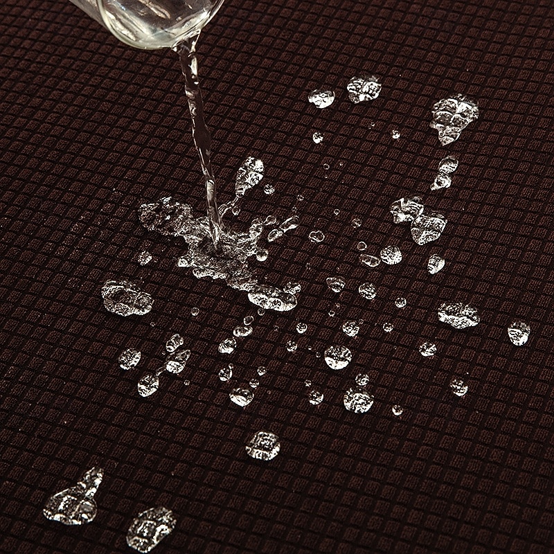 Waterdichte bankhoes met wafelstructuur, elastische bankovertrek voor 1/2/3/4-zitsbanken, L-vormige hoekbanken en andere meubelbeschermers. 2026 - $43.99 –P9