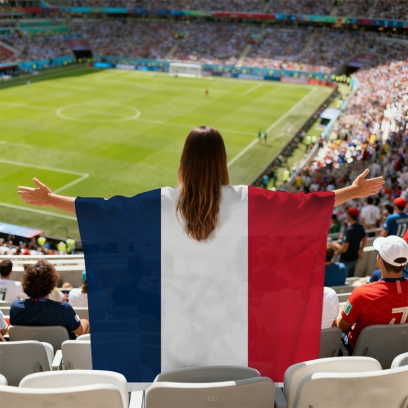 Partita mondiale di calcio 2026 Mantello Costume Bandiera Ventilatori Adulti Unisex Feste Partita di calcio Evento di calcio Vestirsi del 2026 a $17.49 –P21