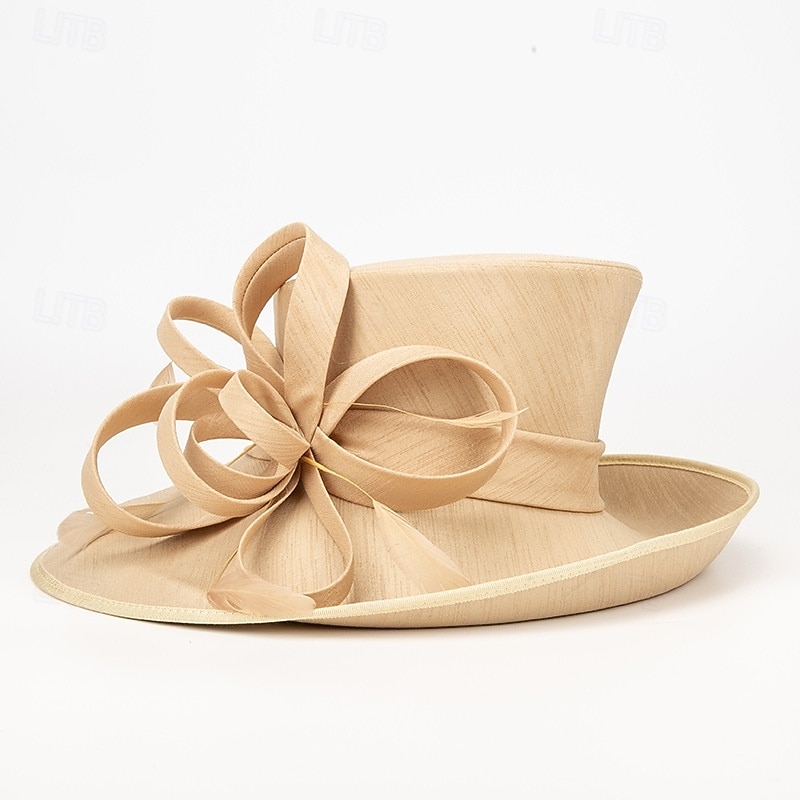 Klobouky Polyester Svatební Narozeniny Elegantní Vinobraní Roztomilý S Rukáv Přílba Pokrývky Hlavy 2026 - $65.99 –P4