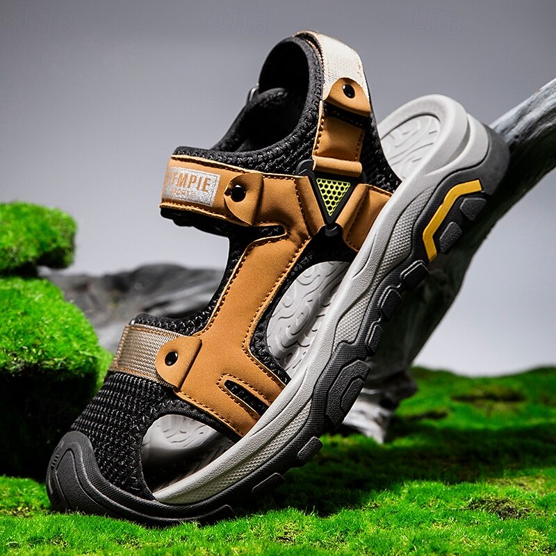 Men's Outdoor Hiking Sandals – Adjustable Strap Sport Sandals with Breathable Mesh and Durable Sole, Perfect for Summer Travel, Beach Adventures and Outdoor Activities 2026 - $54.99 –P1