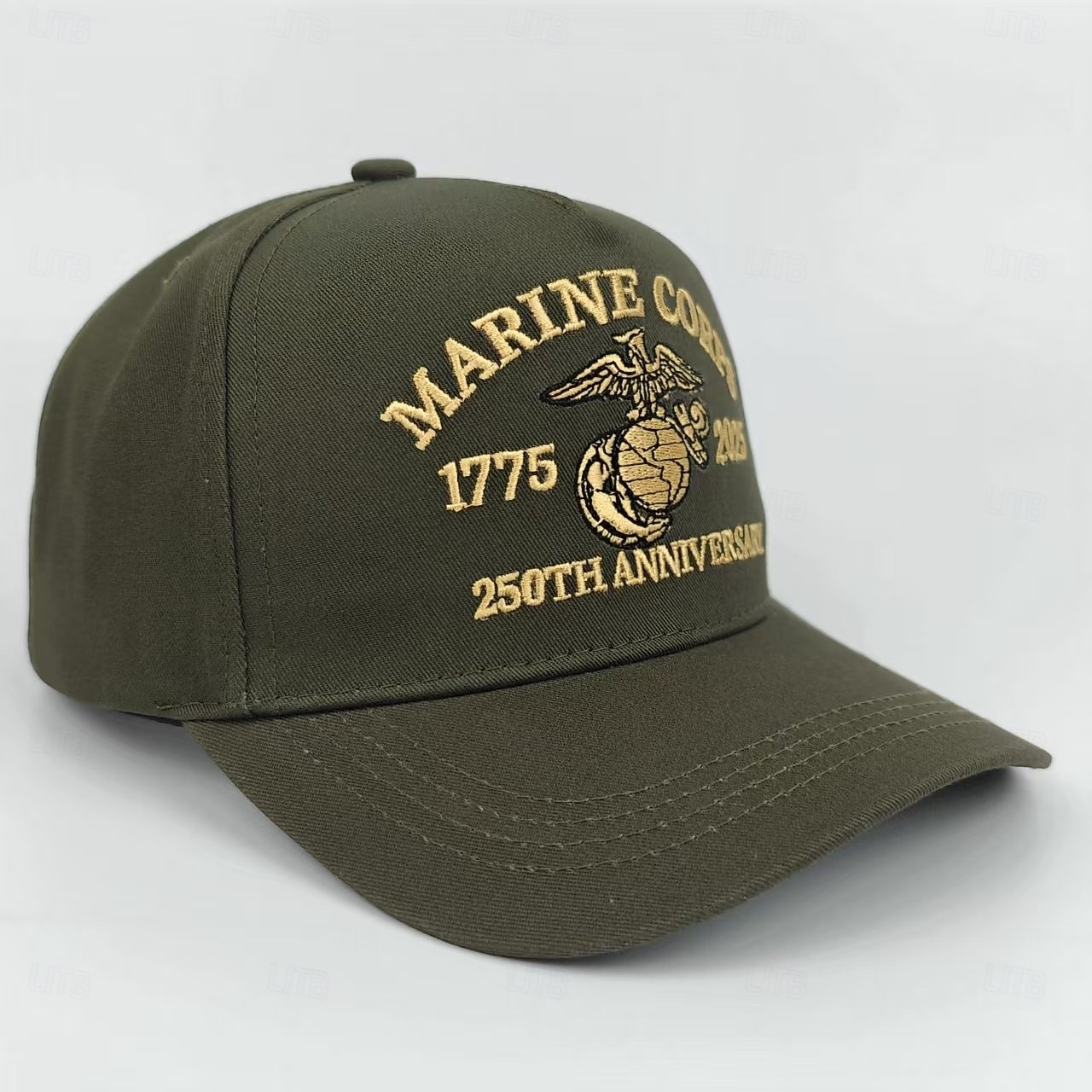 Gorra de béisbol unisex con el 250 aniversario de la independencia, portátil, transpirable, para uso diario, para exteriores, con bandera bordada en la calle. 2026 - $13.99 –P15