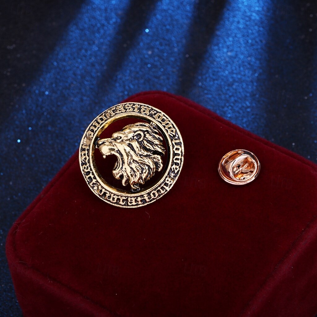 Hombre 1 PC Gemelos Legierung Broche Casual Diario Vintage Moda Plata Dorado 2026 - $2.99 –P7