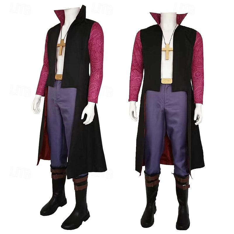 Ocean Adventurer Straw Hat Pirate Anime Outfits Masquerade Cosplay Suits Halloween Anime Expo Costume For Men's Adults' 2026 - $83.99 –P3