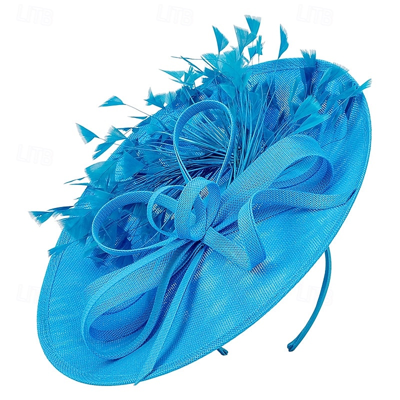 Derby Hat Fascinator Hat Fascinator Gentlewoman Fancy Dress Women's Derby Ascot Horse Racing Festival Adults' Hat Summer Spring 2026 - $35.99 –P6