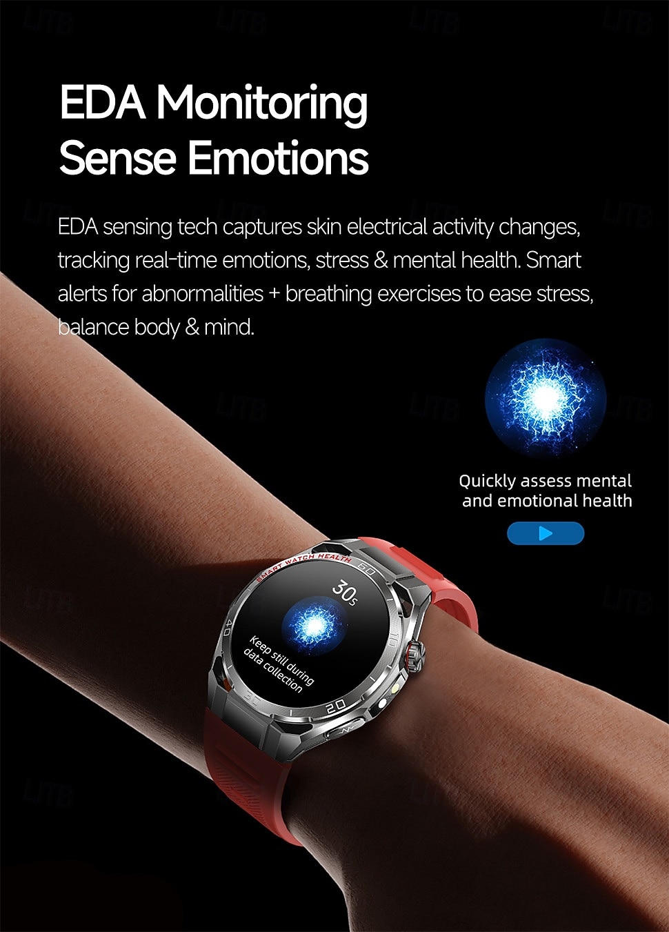 iMosi TK40 Slimme horloge 1.47 inch(es) Smartwatch met Bluetooth-belfunctie Stappenteller Gespreksherinnering Activiteitentracker Compatibel met: Android iOS Uniseks Handsfree bellen Mediabediening 2026 - $88.99 –P3