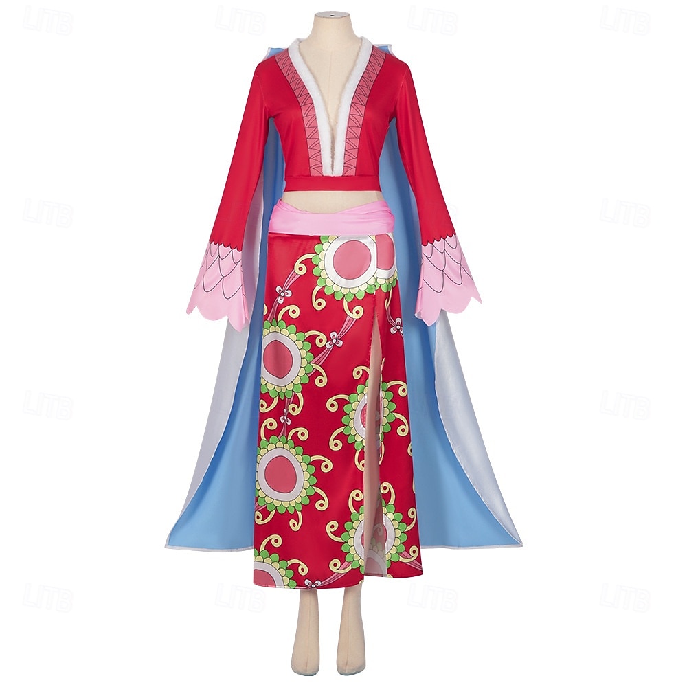 Aventurier oceanic Pirat cu pălărie de paie Anime Ținute Mascaradă Costume Cosplay Halloween Expoziție de Anime Costum Pentru Pentru femei Adulți 2026 - $88.99 –P1