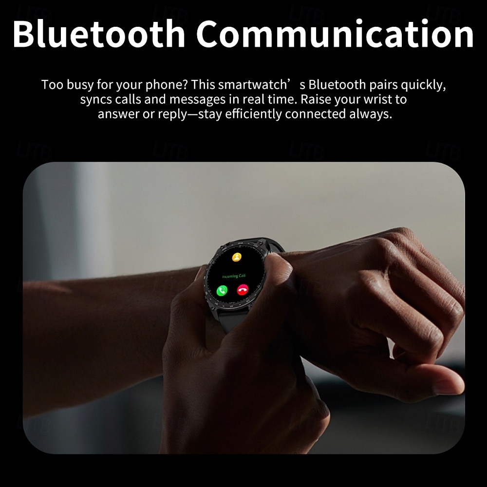Smartwatch da uomo Amolde HD300 Pro con GPS, mappe offline, memoria da 4 GB, registratore, torcia, sport all'aria aperta, barometro, altimetro e bussola. del 2026 a $97.99 –P13