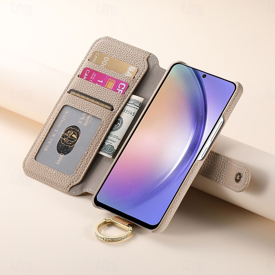 teléfono Funda Para Samsung galaxia S26 S26 Plus S26 Ultra Tarjetas billetera Gire la tapa Cremallera con correa de muñeca Caballete Retro TPU Cuero de PU 2026 - $18.99 –P10