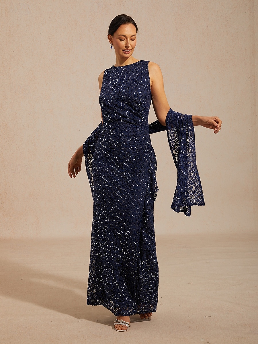 Mujer Bufanda Rectangular Diario Interior Fiesta de baile Azul Bufanda Color puro 2026 - $54.99 –P1