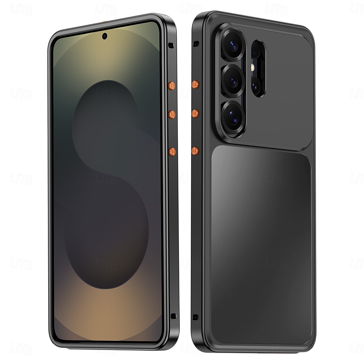 Handy Hülle Handyhüllen Für Samsung Galaxy S26 Ultra S25 Ultra S24 Ultra S23 Ultra Rückseite Abnehmbar Magnetisch Metall 2026 - $22.99 –P2