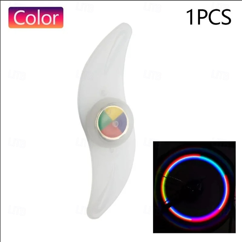 Mountain Biking Road Vehicle Wind Fire Wheel Color Spoke Light Rim Light Tire Wheel Light Night Riding Night Riding Equipment 2026 - $9.99 –P10
