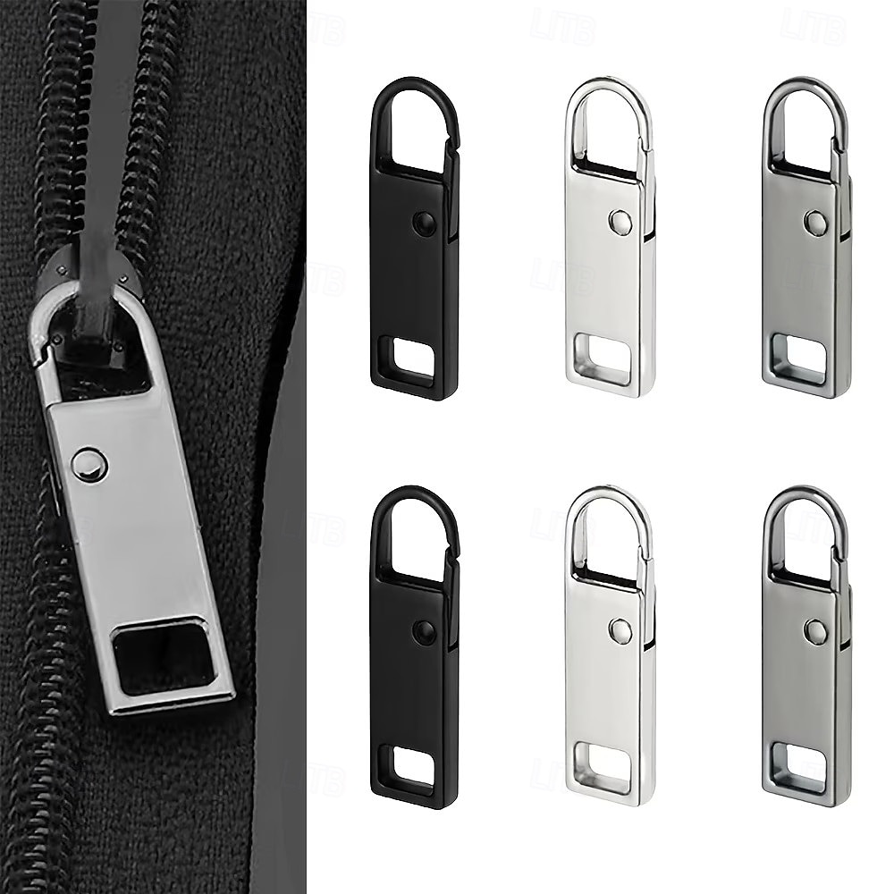 Κιτ αντικατάστασης μεταλλικού φερμουάρ 6 τεμαχίων, αποσπώμενο σετ επισκευής αναβάθμισης για αποσκευές, σακίδια πλάτης, μπουφάν, πορτοφόλια, τσάντες 2026 - $9.99 –P1