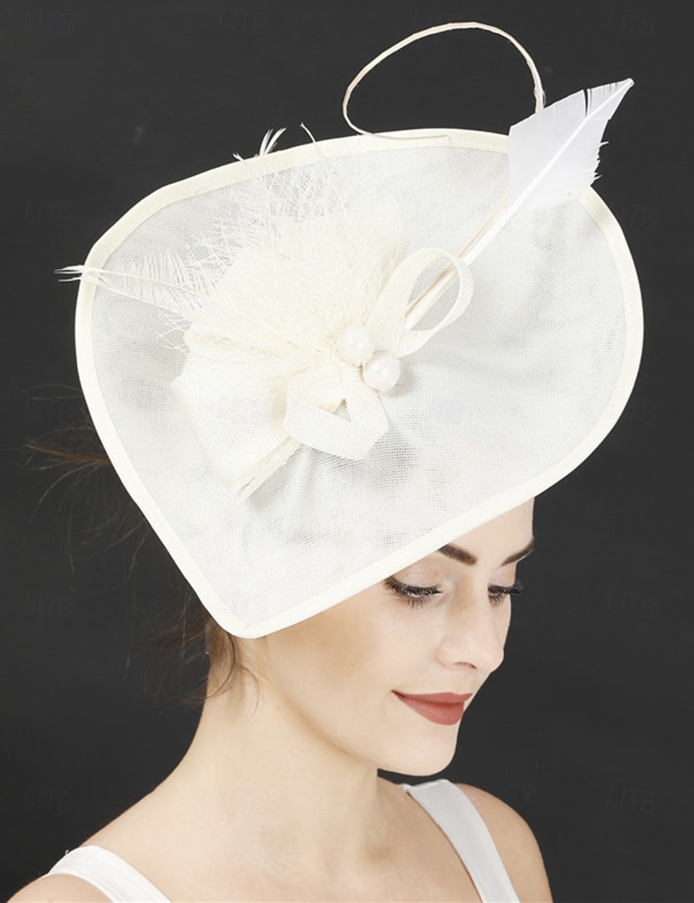 Fascinators Polyester Wedding Birthday Vintage Cute Retro With Feather Headpiece Headwear 2026 - $28.99 –P8