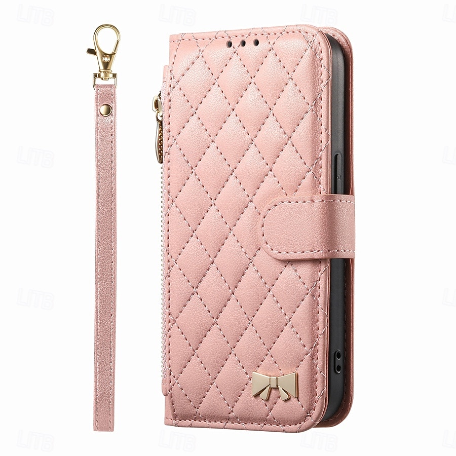 Phone Case For Samsung Galaxy S26 S26 Plus S26 Ultra Wallet Case Flip Cover Zipper with Wrist Strap Kickstand Retro TPU PU Leather 2026 - $19.99 –P9