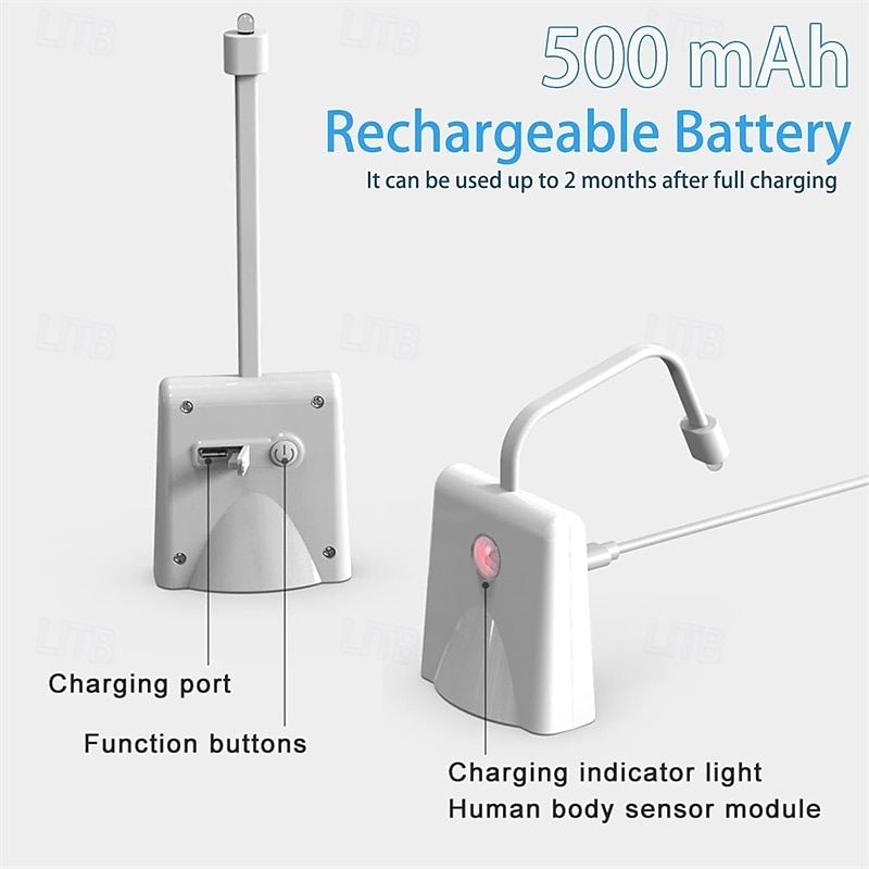 Motion Sensor Toilet Light With 16 Colors and Star Projection, Rechargeable LED Bowl Night Light for Bathroom, Funny Gift for Women Men Girls Boys 2026 - $20.99 –P5
