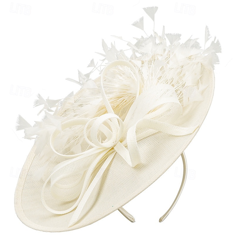 Derby Hat Fascinator Hat Fascinator Gentlewoman Fancy Dress Women's Derby Ascot Horse Racing Festival Adults' Hat Summer Spring 2026 - $35.99 –P5