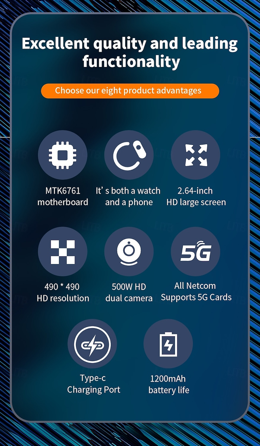 LOKMAT APPLLP 2 MAX Smart Watch 2.64 inch 4G LTE Cellular Smartwatch Phone Pedometer Call Reminder Alarm Clock Compatible with Null Unisex GPS Hands-Free Calls Media Control IPX-4 57mm Watch Case 2026 - $243.89 –P2