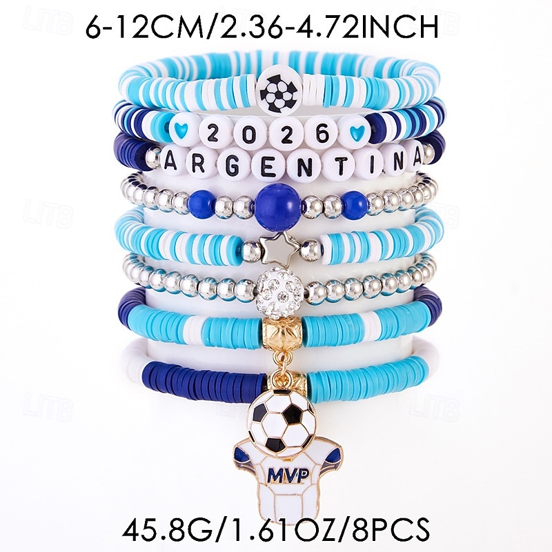 Världsfotbollsmatch 2026 armband Fotbollsmamma Fläkt Cosplay Vuxna Dam Maskerad Fest Fotbollsmatch Fotbollsevenemang Klä ut 2026 - $15.99 –P6