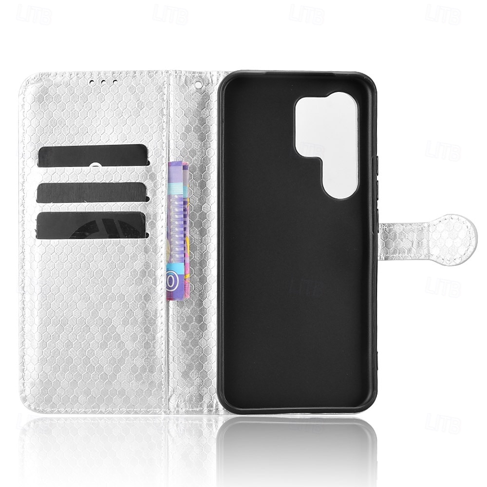telefon Etui Til Samsung Galaxy S26 S26 Pluss S26 Ultra Lommebok-kortveske Magnetisk Helkroppsbeskyttende med nøkkelbånd Kontor / Bedrift Geometrisk mønster TPU 2026 - $16.99 –P5