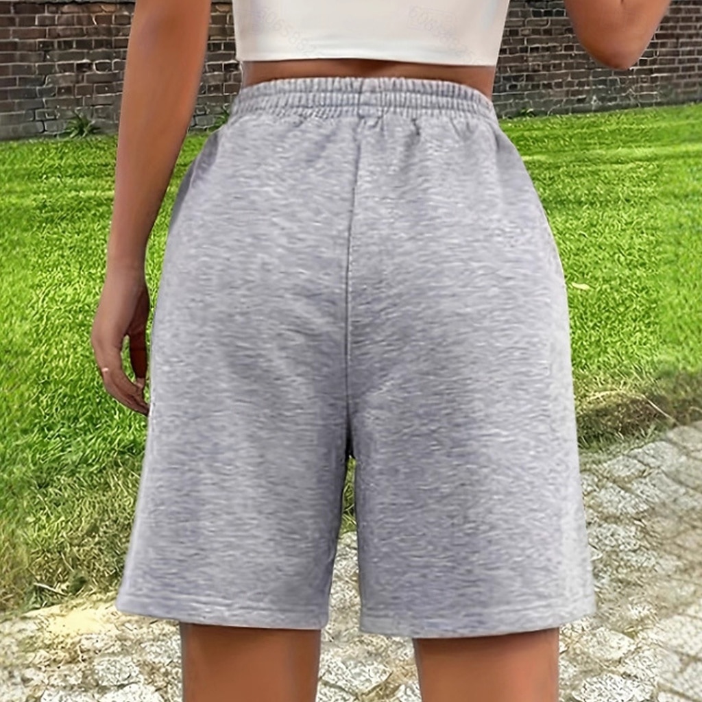 Women's Bermuda shorts Shorts Summer Shorts Beach Shorts Vacation Fashion Casual Daily Short High Waist Drawstring Pocket Elastic Waist Comfort Soft Breathable Micro-elastic Streetwear Beach Holiday 2026 - $21.99 –P2