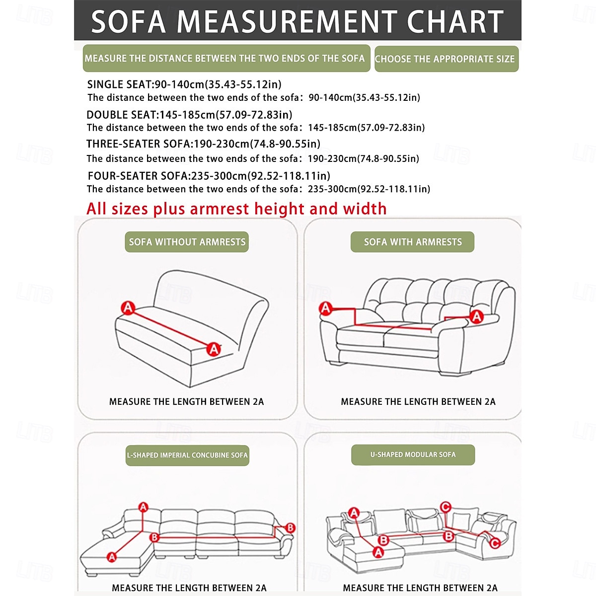 Capas elásticas para sofás de 1, 2, 3 e 4 lugares, capa para sofá modular em formato de L, capa protetora para sofá chaise longue, protetor de móveis para sala de estar. de 2026 por $24.99 –P1
