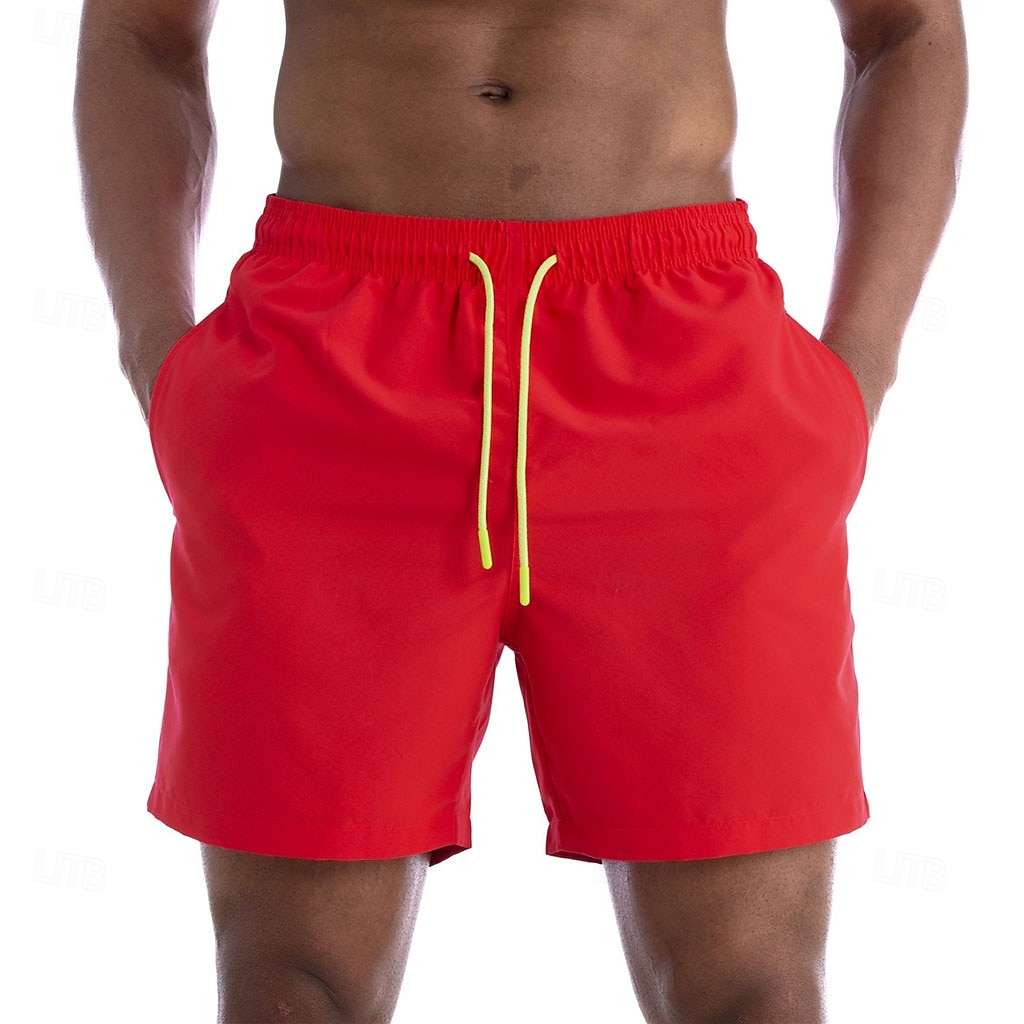 Per uomo Shorts Shorts da Spiaggia Pantaloncini casual Coulisse Tasca Elastico in vita Semplice Impermeabile Comodità Corto Casuale All'aperto Vacanza Vacanza Moda Blu azzurro cielo Micro-elastico del 2026 a $25.99 –P11