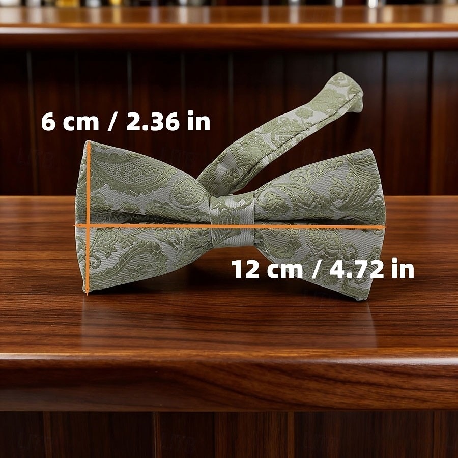 Da uomo Papillon Elegante Moda Formale A paisley Paisley Plaid Affari Ufficio Matrimonio del 2026 a $8.49 –P3