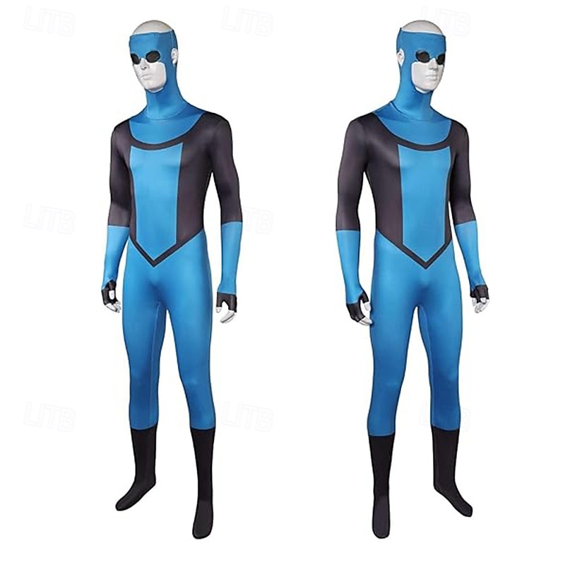 Avventura Invinciboy Supereroe Tute Zentai Abiti Body Video gioco Cosplay Costumi a Tema Film e TV for Per uomo Adulti Mascherata Halloween Performance Con il fumetto del 2026 a $35.99 –P3