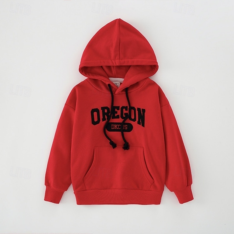 Family Tops Letter Casual Print Red Light Purple Beige Long Sleeve Active Matching Outfits 2026 - $45.99 –P7