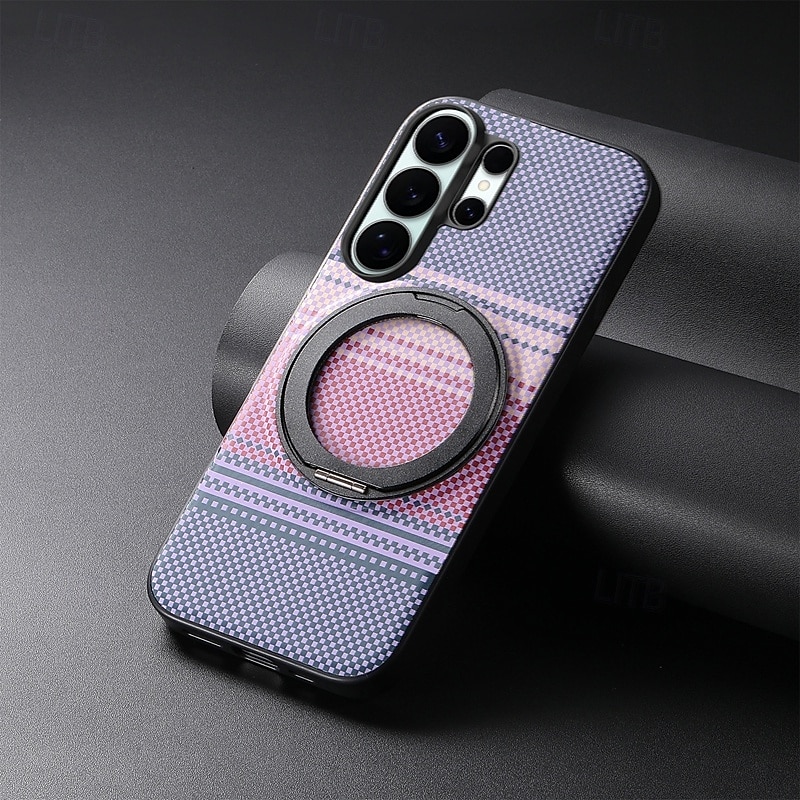 Phone Case For Samsung Galaxy S26 S25 Edge S24 FE S23 Ultra Plus A56 A36 A26 A16 A35 5G A15 Magnetic Adsorption with Stand Holder Shockproof TPU PU Leather 2026 - $16.99 –P17