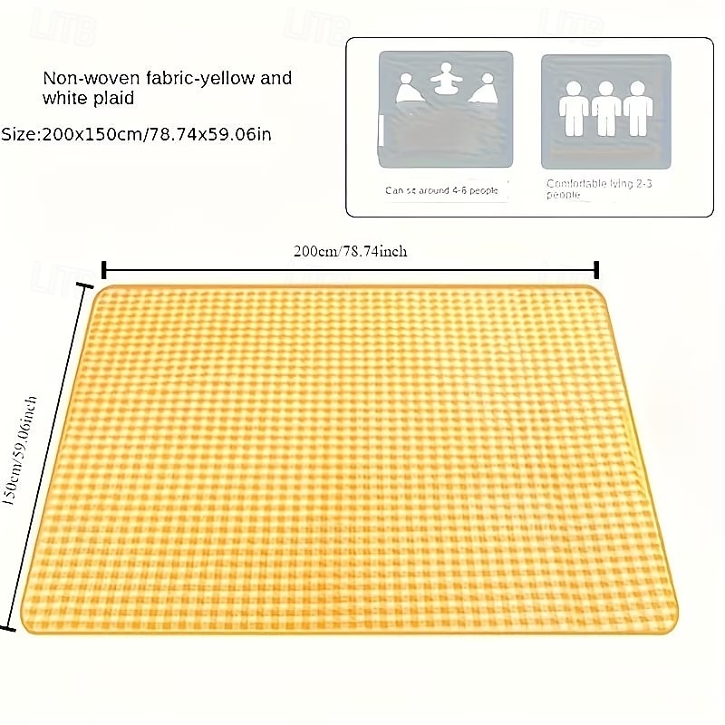 1/2 ks vysoce kvalitní přenosné kempingové podložky &matrace do stanu - zesílená eva pěna s hliníkovou fólií na povrchu pro ochranu před vlhkostí, skládací konstrukce pro pikniky &venkovní kempování 2026 - $15.99 –P6