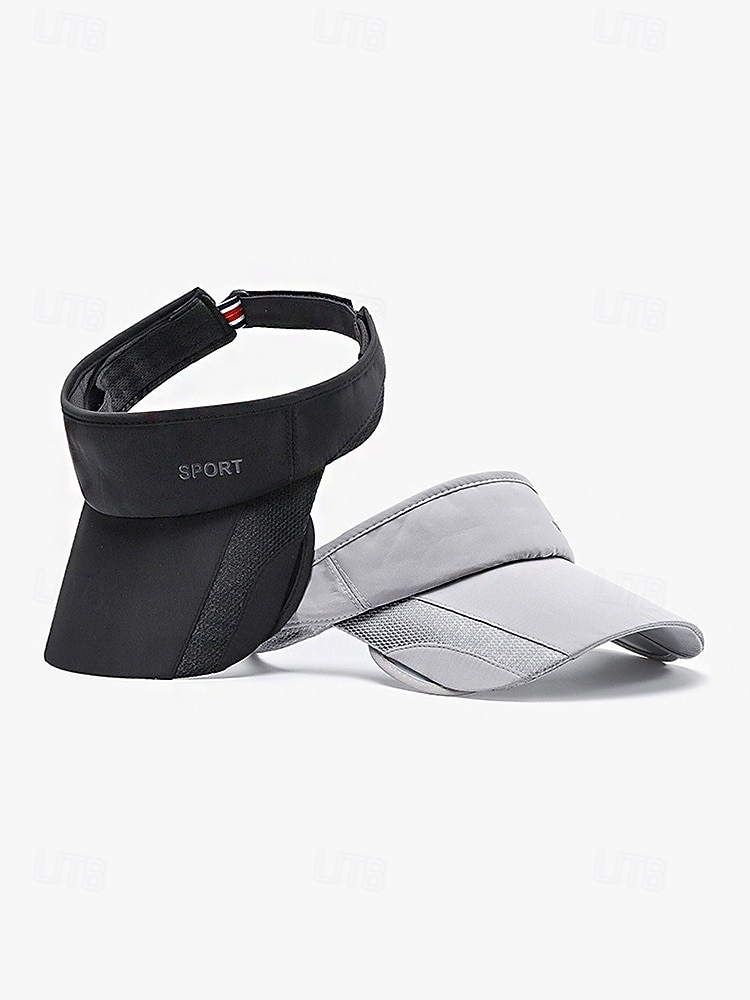 Γυναικείο ρυθμιζόμενο καπέλο ηλίου σε πολλά χρώματα από πολυεστέρα, αθλητικό καπέλο με αναδιπλούμενο γείσο, για γκολφ, τρέξιμο, τένις και casual υπαίθρια αθλητικά ρούχα 2026 - $11.99 –P13