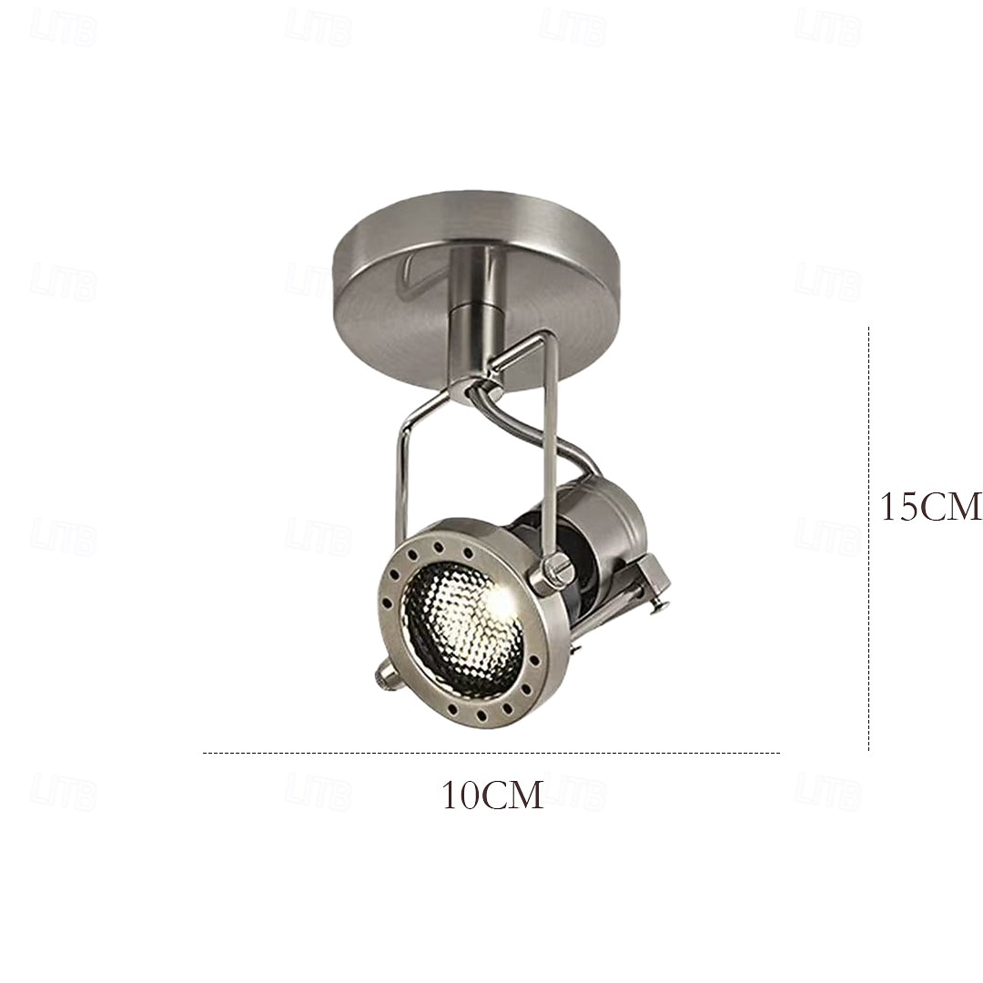 10 cm Regulável Luzes de Tecto Metal Estilo Artístico Galvanizar Artistíco 110-120V 220-240V de 2026 por $80.99 –P7