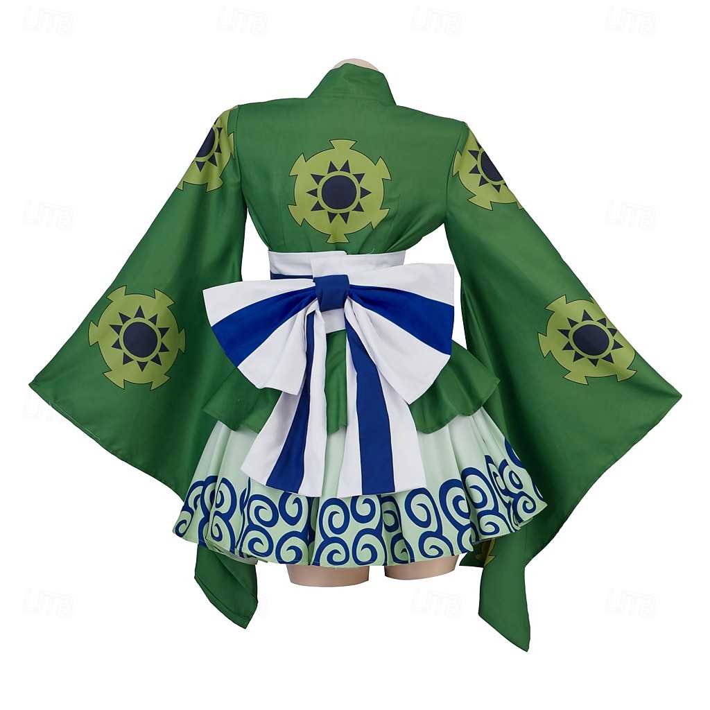 Havsäventyrare Stråhattpirat Animé Klänningar Kläder Maskerad Cosplay-kostymer Kimono Anime Expo Kostym Till Dam Vuxna 2026 - $55.99 –P2