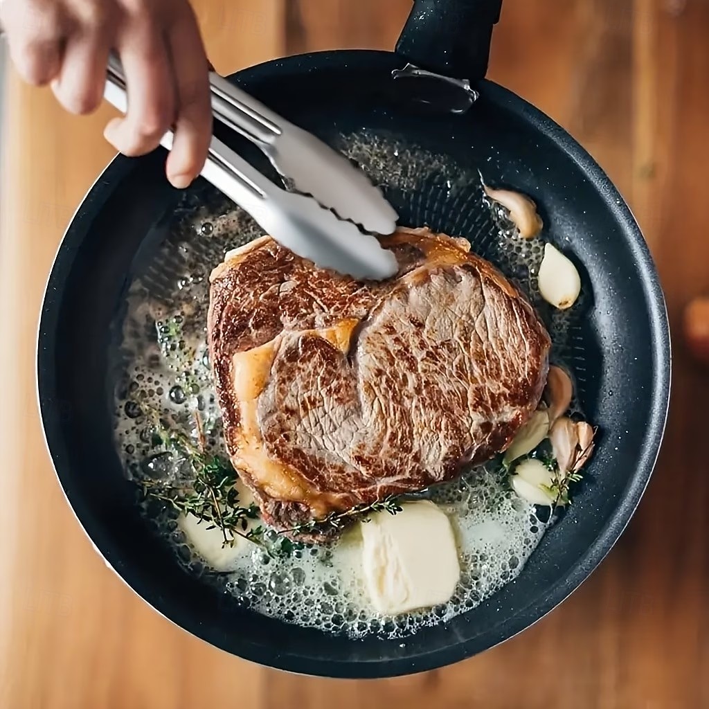 5 kpl ruostumattomasta teräksestä valmistettuja ruokaklipsejä, ruostumattomasta teräksestä valmistettuja metallisia paistopihtejä, 7 tuuman mini-buffet-klipsejä, grillipihtejä, keittiöpihtejä, 2026 - $10.99 –P2