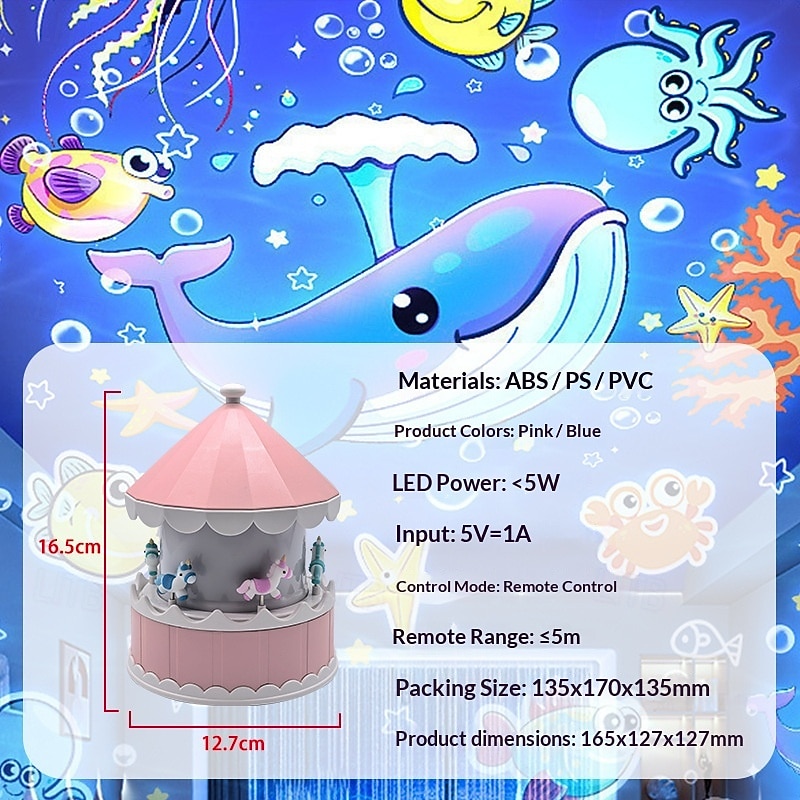 Проектор Свет Светодиодный ночник В помещении Изменение цвета 2026 - $51.99 –P6