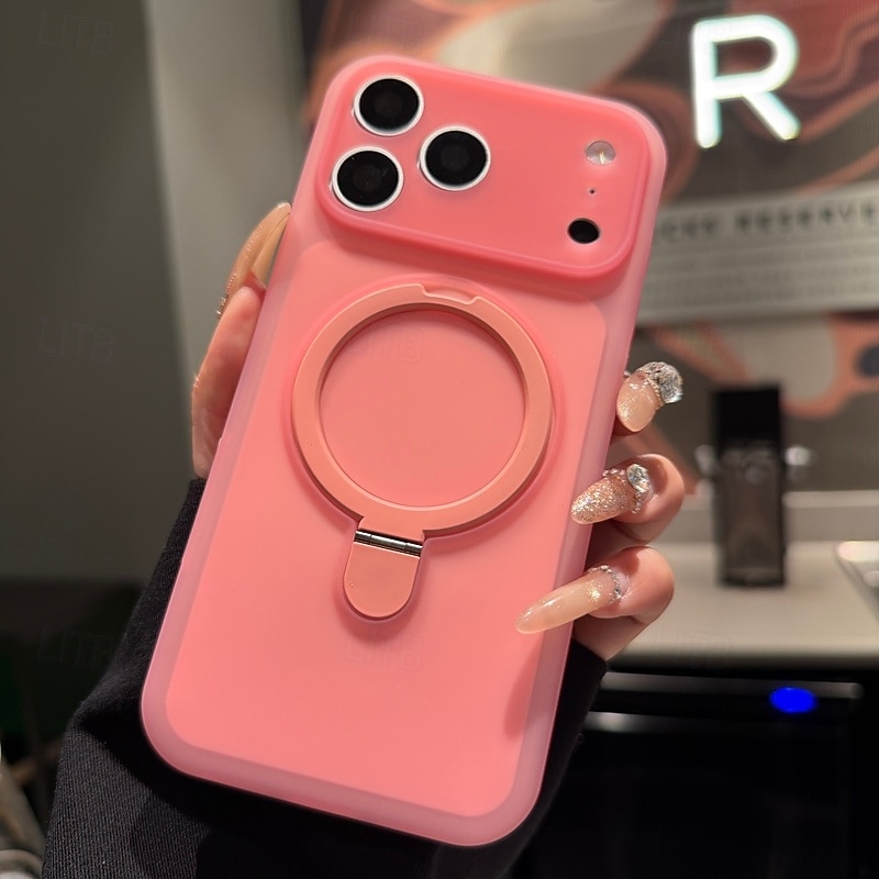 τηλέφωνο tok Για iPhone 17 Pro Max 16 Pro Max 15 Pro Max Πίσω Κάλυμμα με βάση στήριξης Ανθεκτική σε πτώσεις ABS + PC 2026 - $14.99 –P12