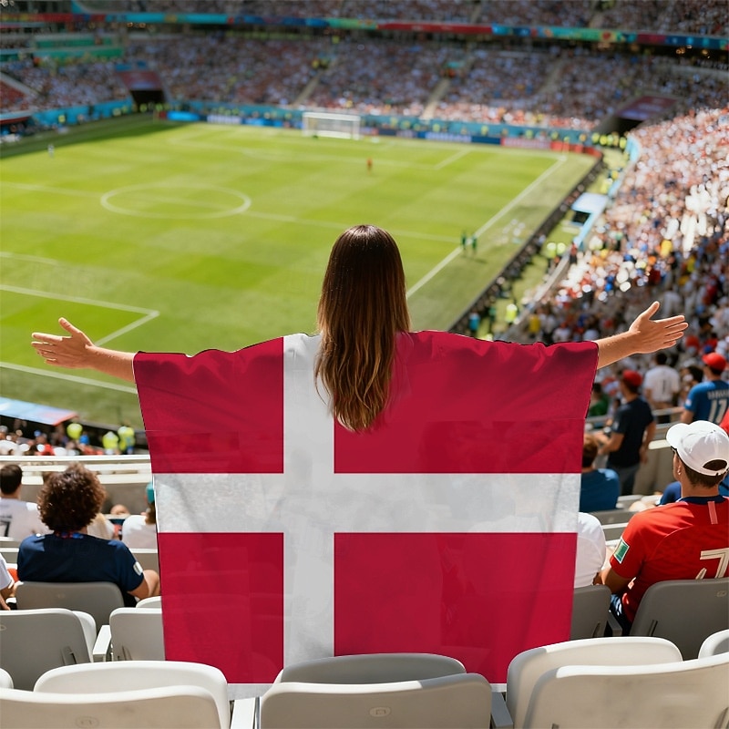 Partita mondiale di calcio 2026 Mantello Costume Bandiera Ventilatori Adulti Unisex Feste Partita di calcio Evento di calcio Vestirsi del 2026 a $17.49 –P8