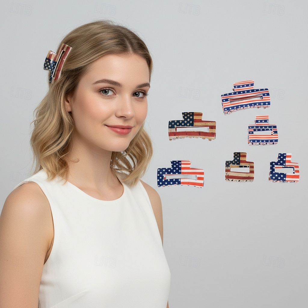 250th Anniversary USA Hair Accessories Casual Adults' Women's Independence Day / the Fourth of July Festival Dress Up 2026 - $20.99 –P1