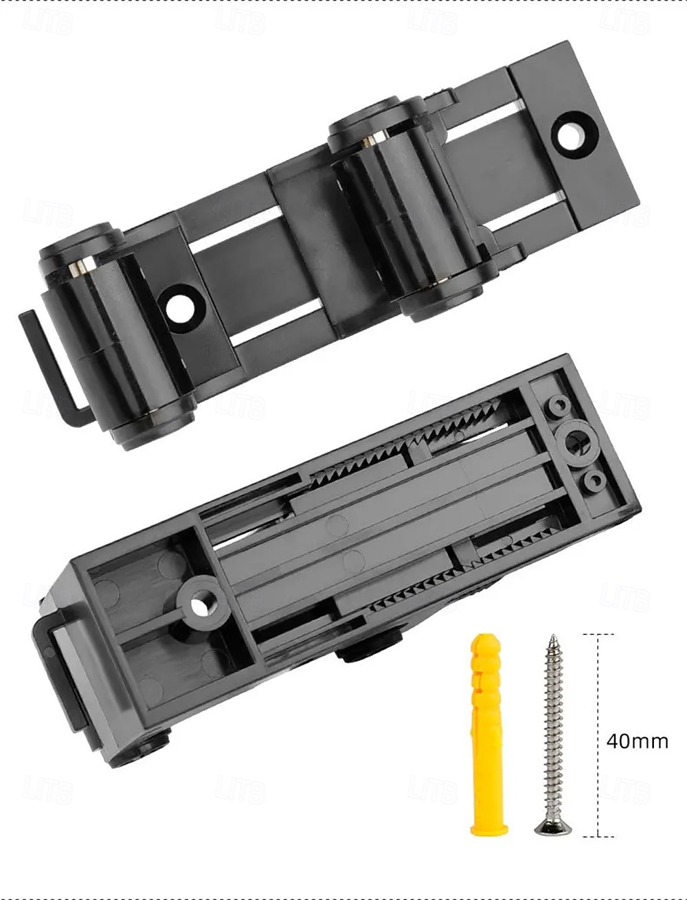 Nástěnný držák na kola do garáže, stojan na kola, nastavitelný věšák, úložný prostor pro kola do garáže, domácí, horizontální háček na kolo, držák na kola pro horská/silniční kola 2026 - $15.99 –P4