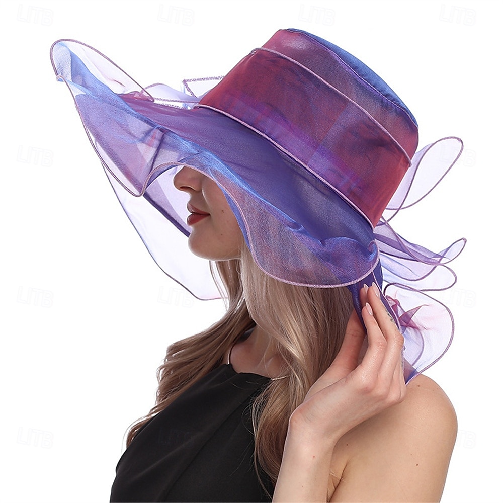 Derby Hut Kirchenhut Kentucky Derby Hut Dame Edelfrau Kostüm Damen Derby Ascot Pferderennfestival Erwachsene Hut Frühling & Sommer 2026 - $36.99 –P12