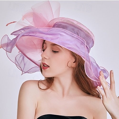 Derby Hut Kirchenhut Kentucky Derby Hut Dame Edelfrau Kostüm Damen Derby Ascot Pferderennfestival Erwachsene Hut Frühling & Sommer 2026 - $41.99 –P3