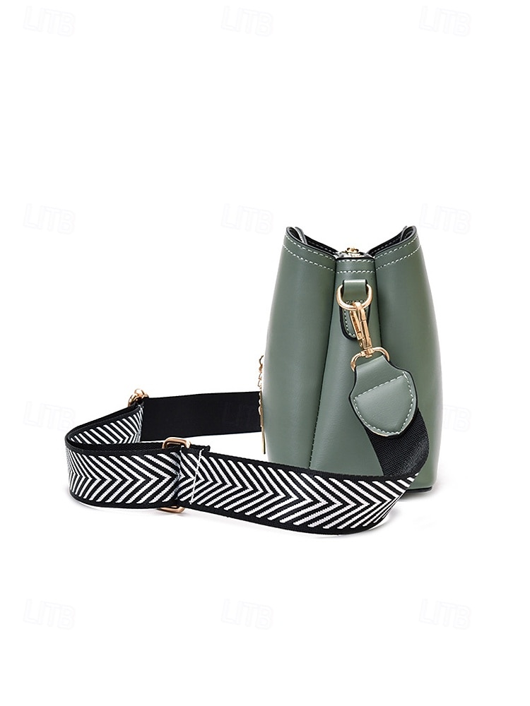 Bolsa transversal feminina em couro sintético com alça ajustável, pingente de borboleta, bolsa casual chique multicolorida para uso diário, deslocamento para o trabalho e passeios de férias. de 2026 por $26.99 –P7