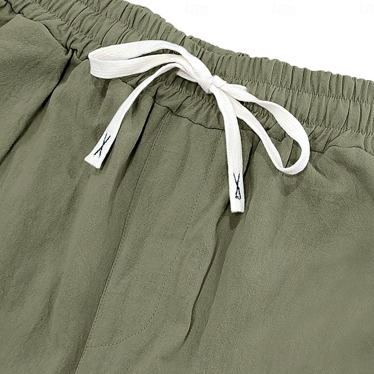 Voor heren Linnen broek Broek Zomerbroek Wijde broek Zak Elastische taille Recht been Effen Kleur Effen Comfort Comfortabel Volledige lengte Casual Dagelijks Feestdagen Vakantie Modieus blauw Zwart 2026 - $12.49 –P6