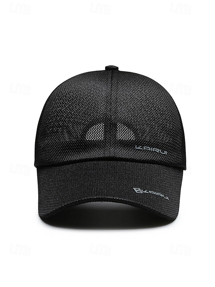 Ademende mesh pet voor heren, verkrijgbaar in verschillende kleuren, lichtgewicht en geventileerd, ideaal voor dagelijks gebruik, buitensporten en vakantiereizen. 2026 - $11.99 –P5