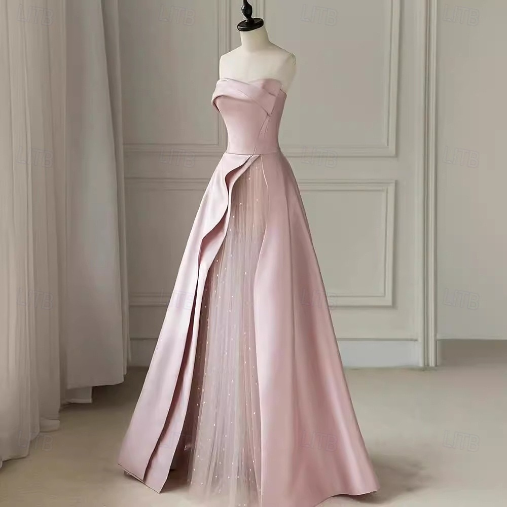 Meerjungfrauenschnitt Bodenlang Abiballkleider Elegant Glitzernd Dreiviertelarm Juwelenhals Hochzeit Formell Paillettenbesetzt mit Glitzer Quaste 2026 - $114.99 –P5