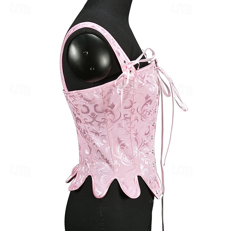 Medieval Renaissance Cottagecore Corset Bodice Viking Peasant Lace up Fancy Dress Women's Celtic Fantasy Halloween Carnival Performance LARP Ren Faire Adults' Corset 2026 - $31.99 –P10