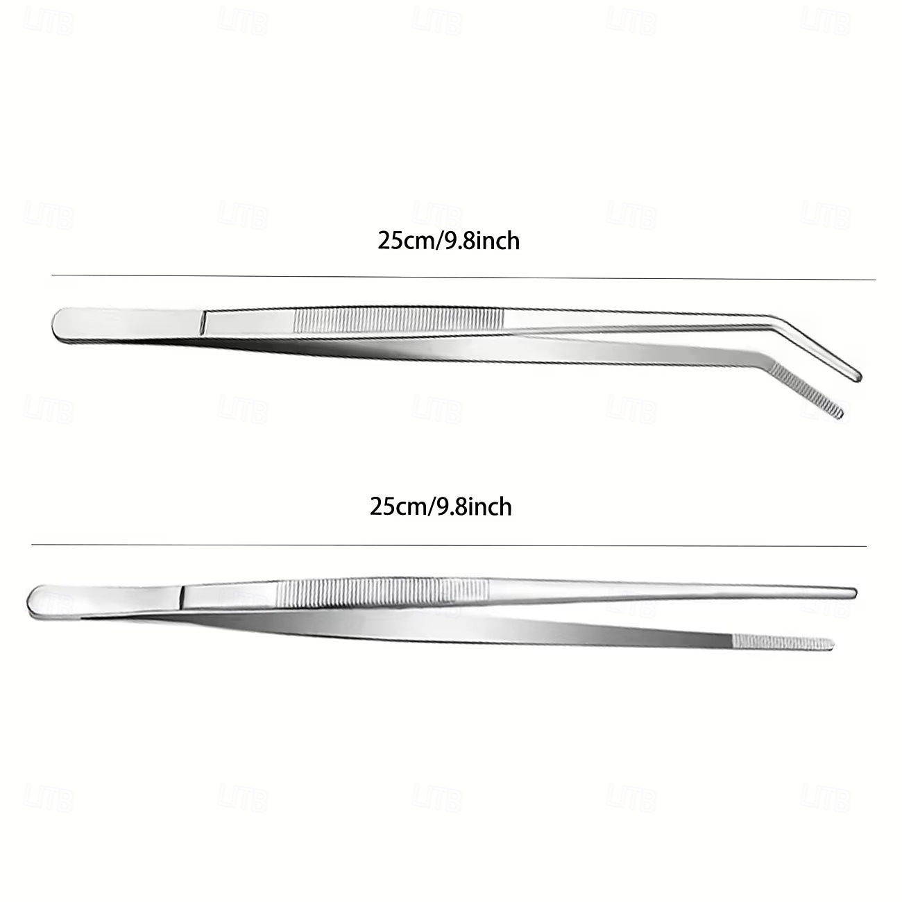 2PCS Stainless Steel Cooking Tongs, Barbecue Tongs, Food Clips, Suitable for Salad, Vegetables, and Meat, High-Quality Stainless Steel, Durable and Easy to Clean, Space-Saving, Practical Kitchen Tools 2026 - $9.99 –P6